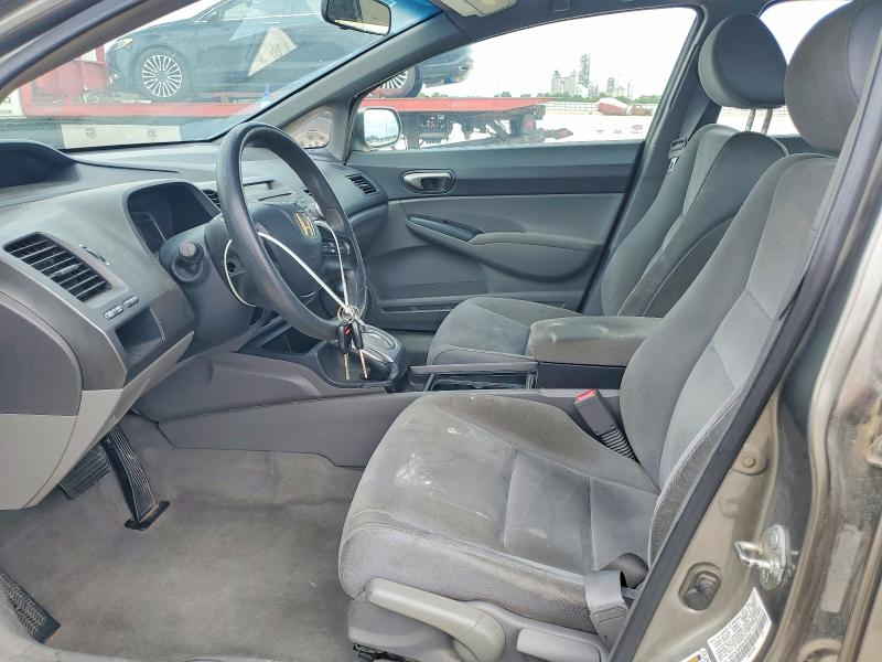 2008 Honda Civic VIN 1HGFA165X8L034054 COPART salvage auction — REAR END, Tx - Salvage Vehicle Title, sold $800 on 2026-07-02 (photo 7)