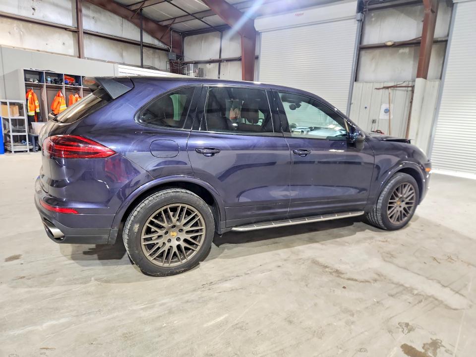 2017 Porsche Cayenne VIN WP1AA2A28HKA87562 COPART salvage auction — FRONT END, Ma - Cert Of Title-Salvage, sold $8,200 on 2026-08-13 (photo 3)