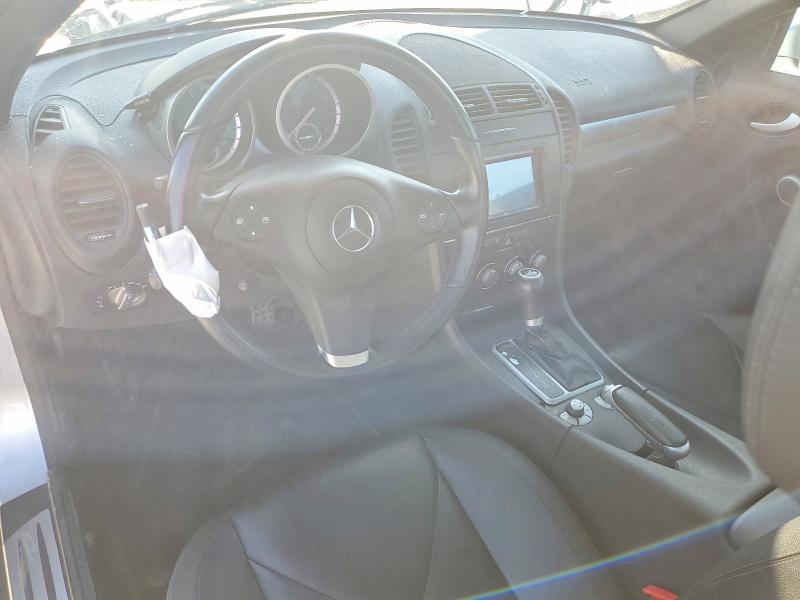 2010 Mercedes-benz Slk-klasse VIN WDBWK5EA3AF229725 COPART salvage auction — FRONT END, Ga - Cert Of Title-Salvage, sold $1,150 on 2026-07-13 (photo 8)