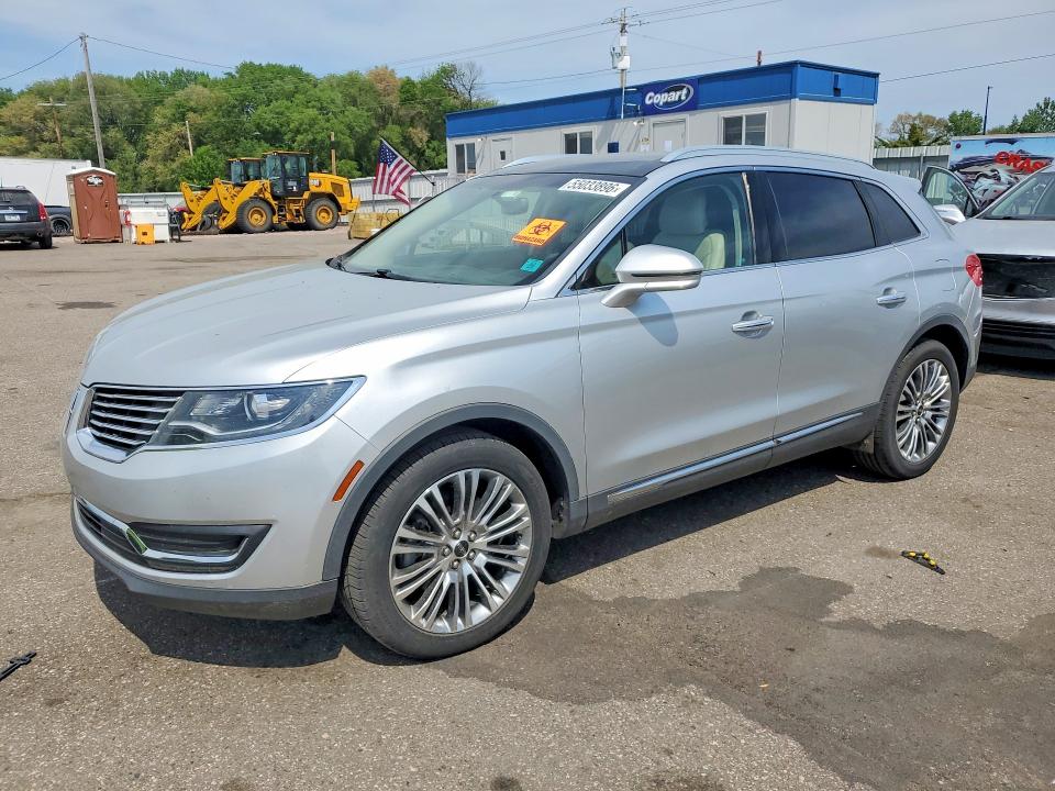 2018 Lincoln VIN 2LMPJ6LRXJBL13209 COPART salvage auction — HAIL, MN - CERT OF TITLE-SALVAGE, sold $6,400 on 2026-07-09 (photo 1)