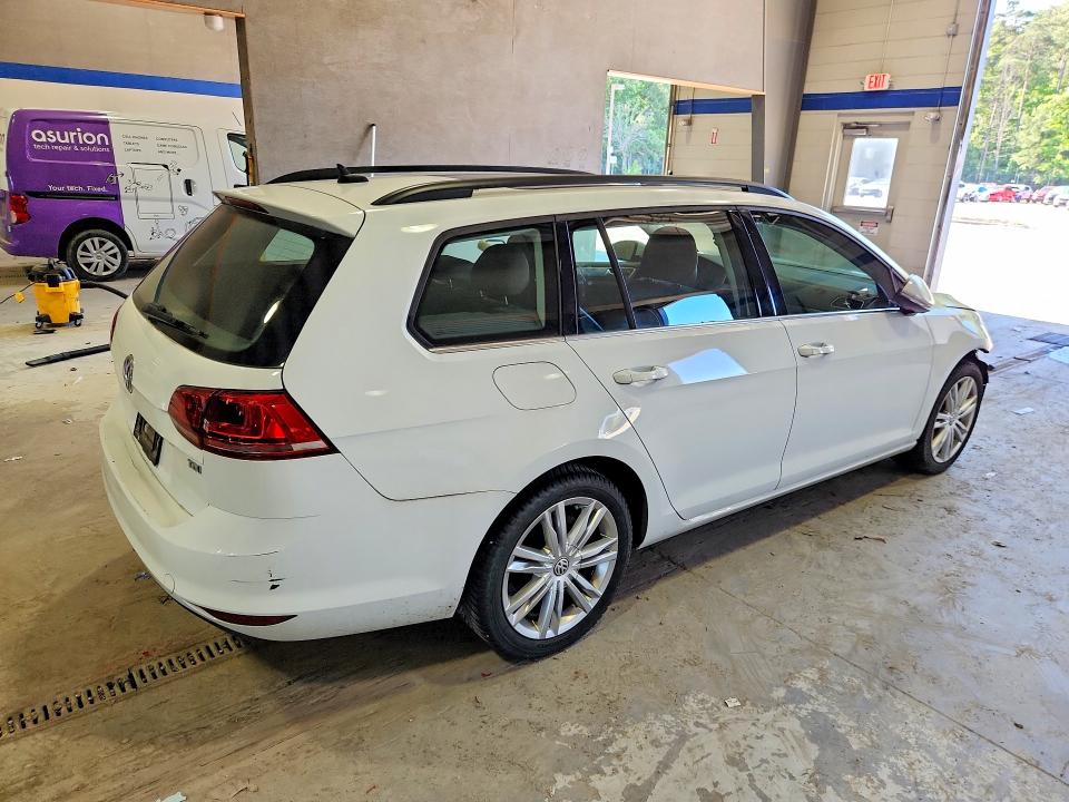 2015 Volkswagen Golf sportsvan VIN 3VWCA7AU1FM516259 COPART salvage auction — FRONT END, Va - Cert Of Title - Salvage, sold $1,800 on 2026-07-02 (photo 3)