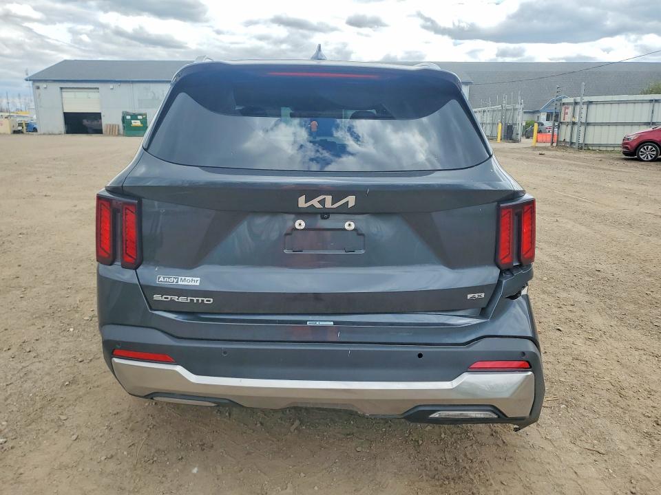 2024 Kia Sorento VIN 5XYRLDJC4RG263002 COPART salvage auction — REAR END, Mi - Cert Of Title-Salvage Vehicle, sold $5,300 on 2026-07-22 (photo 6)