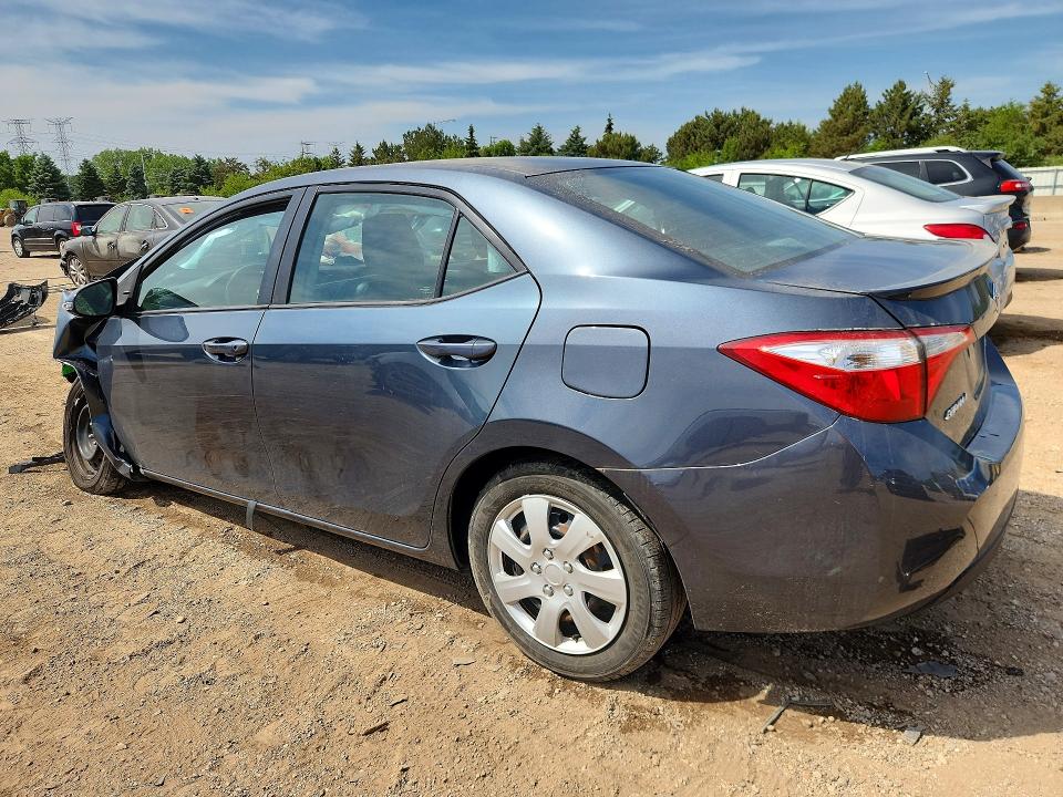 2015 Toyota VIN 2T1BURHE3FC417340 COPART salvage auction — FRONT END, Il - Salvage Certificate, sold $1,200 on 2026-07-02 (photo 2)
