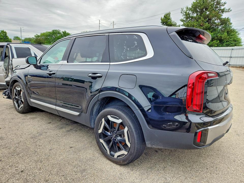 2025 Kia Telluride VIN 5XYP64GC1SG629414 COPART salvage auction — FRONT END, Tx - Nonrepairable Title, sold $6,600 on 2026-07-06 (photo 2)
