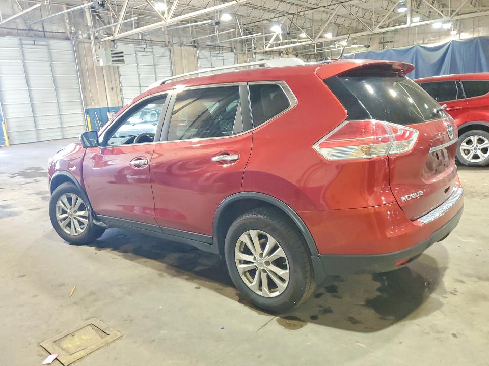 2015 Nissan Rogue VIN KNMAT2MV1FP509382 COPART salvage auction — FRONT END, MI - CERTIFICATE OF TITLE, sold $1,450 on 2026-07-24 (photo 2)