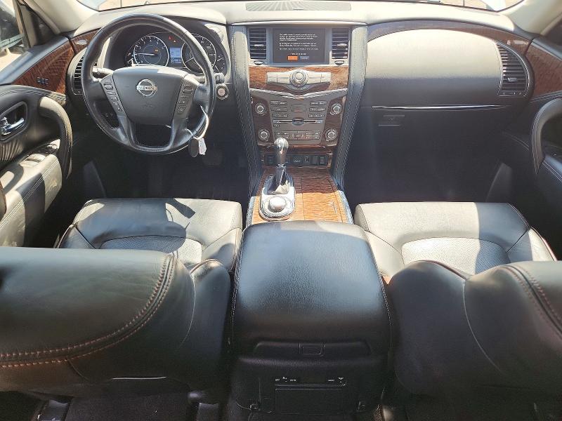 2019 Nissan Armada VIN JN8AY2NC9K9587670 COPART salvage auction — FRONT END, In - Cert Of Title-Salvage Title, sold $9,900 on 2026-07-27 (photo 8)