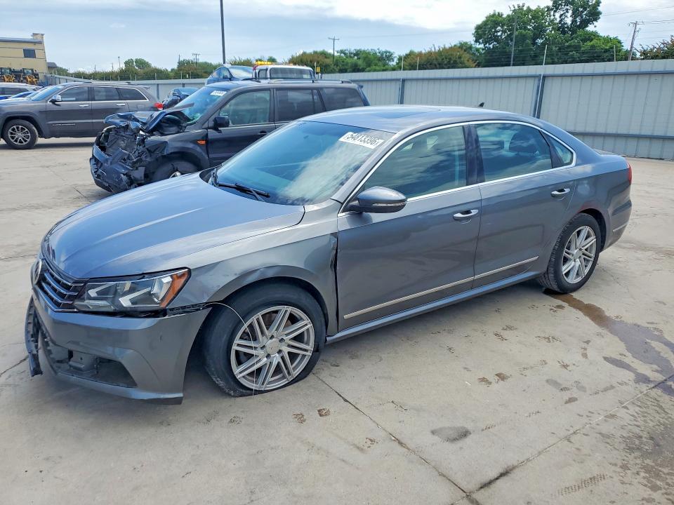 2016 Volkswagen Passat VIN 1VWBS7A38GC011645 COPART salvage auction — FRONT END, Tx - Salvage Vehicle Title, sold $2,200 on 2026-07-09 (photo 1)