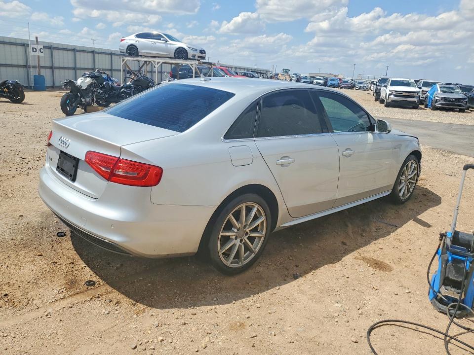 2014 Audi A4 VIN WAUEFAFL8EA115939 COPART salvage auction — VANDALISM, TX - CERTIFICATE OF TITLE, sold $100 on 2026-07-07 (photo 3)