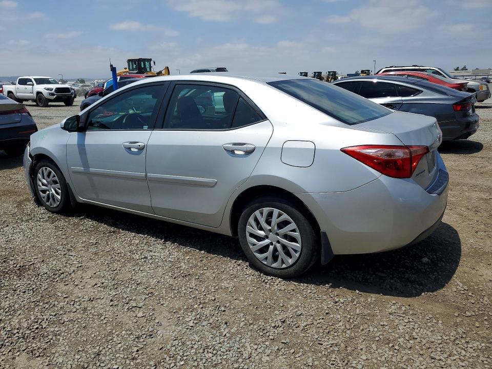 2018 Toyota VIN 5YFBURHE2JP770208 COPART salvage auction — FRONT END, Ca - Salvage Certificate, sold $3,150 on 2026-07-24 (photo 2)