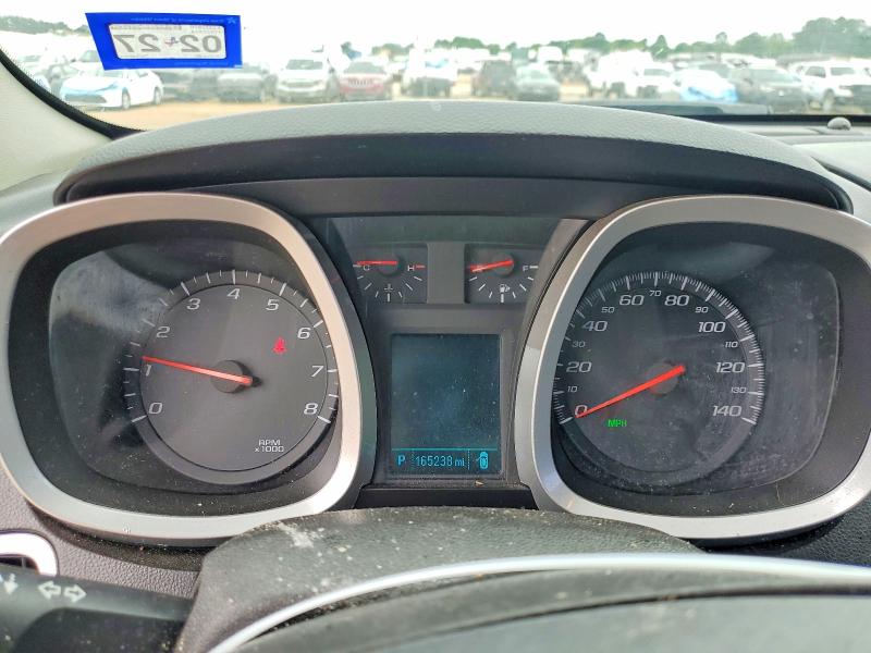 2013 Chevrolet Equinox VIN 2GNFLFE31D6349633 COPART salvage auction — FRONT END, Tx - Salvage Vehicle Title, sold $800 on 2026-07-06 (photo 9)