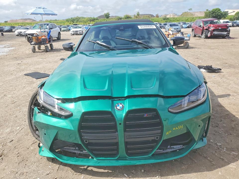 2026 BMW M4 VIN WBS43BA03TCX36347 COPART salvage auction — FRONT END, Fl - Cert Of Title Slvg Rebuildable, sold $46,250 on 2026-07-09 (photo 5)