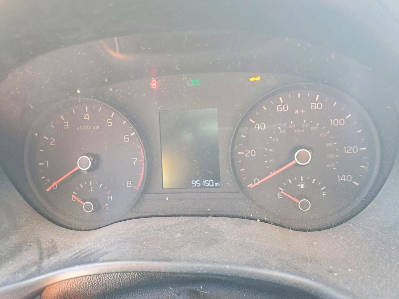 2021 Kia Rio VIN 3KPA25AD3ME382499 COPART salvage auction — FRONT END, Tx - Salvage Vehicle Title, sold $2,200 on 2026-07-09 (photo 9)