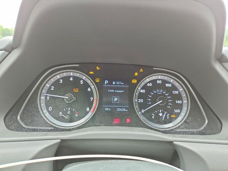2023 Hyundai VIN KMHL24JAXPA265465 COPART salvage auction — MINOR DENT/SCRATCHES, MD - CERT OF SALVAGE > 75% DAMAGE, sold $325 on 2026-07-31 (photo 9)