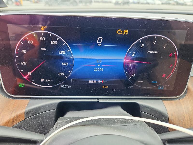 2024 Mercedes-benz C-klasse VIN W1KAF4GB3RR236545 COPART salvage auction — FRONT END, Ca - Salvage Certificate, sold $10,500 on 2026-07-30 (photo 9)