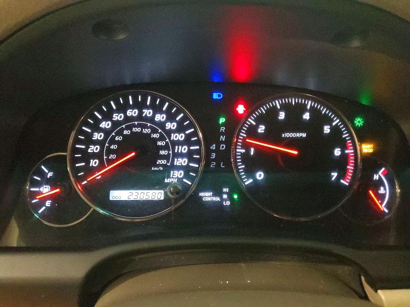 2007 Lexus Gx VIN JTJBT20X770143558 COPART salvage auction — HAIL, Mn - Cert Of Title-Prior Salvage, sold $4,550 on 2026-07-20 (photo 9)