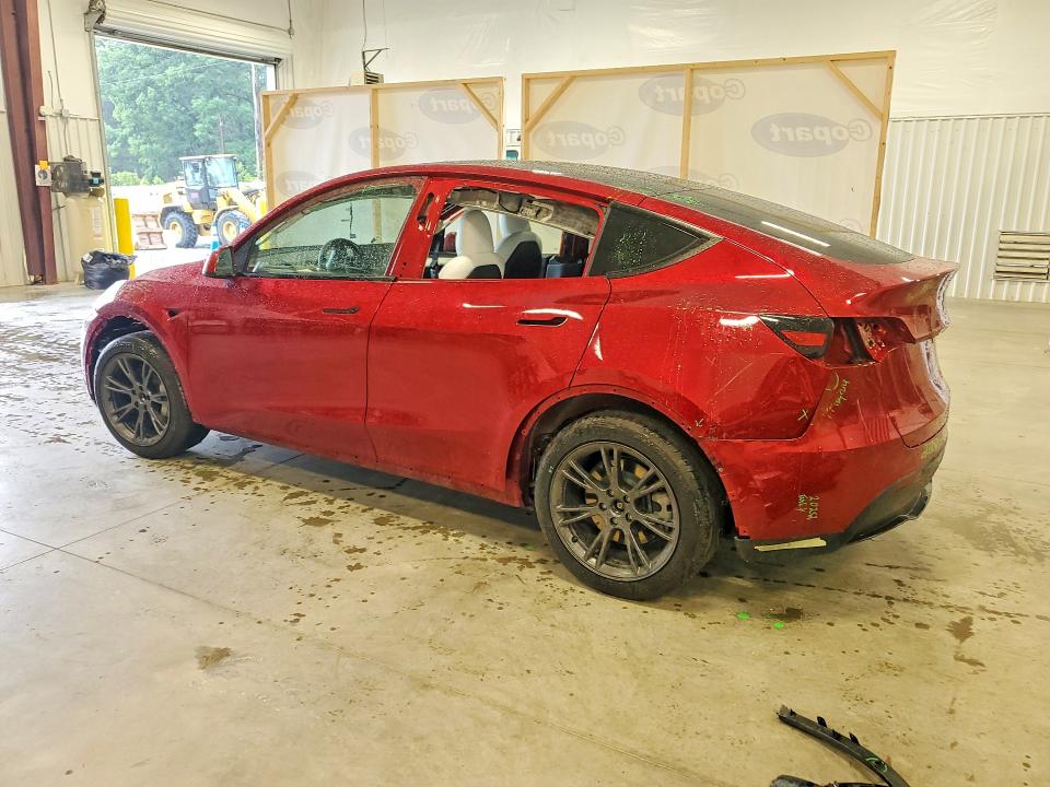 2025 Tesla VIN 7SAYGDED7SA347895 COPART salvage auction — REAR END, NC - SALVAGE CERTIFICATE OF TITLE, sold $6,900 on 2026-07-23 (photo 2)