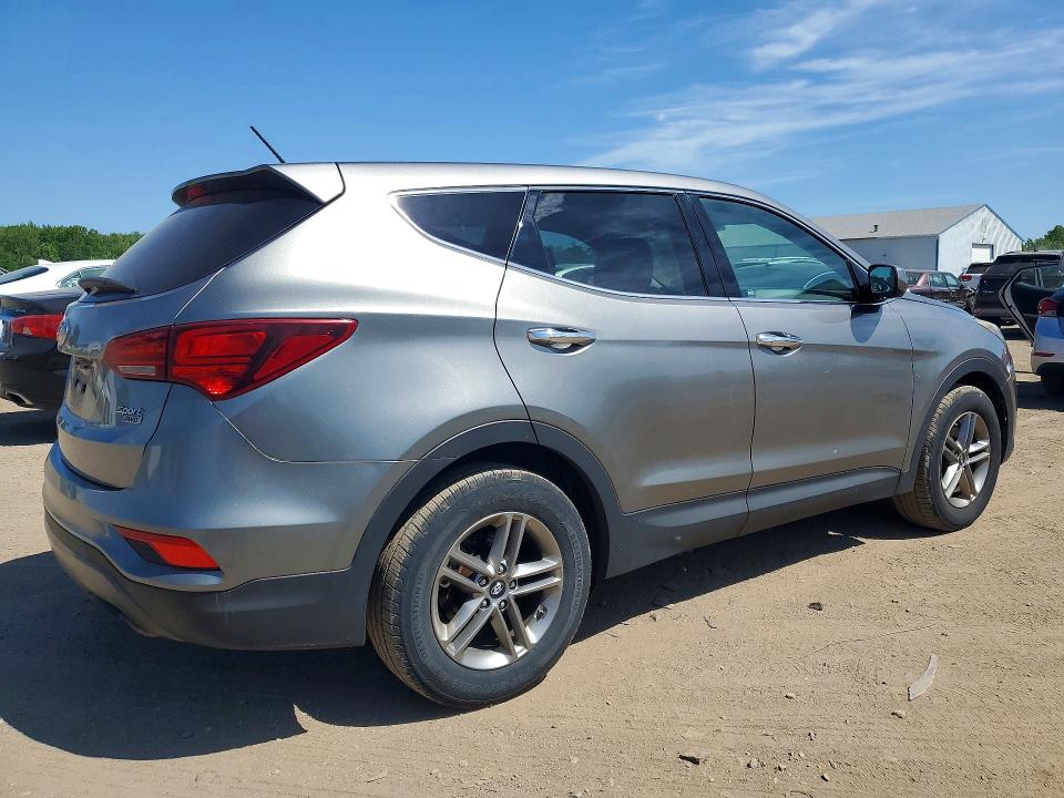 2018 Hyundai Santa fe VIN 5NMZTDLB0JH065547 COPART salvage auction — MINOR DENT/SCRATCHES, Oh - Certificate Of Title, sold $2,500 on 2026-07-02 (photo 3)