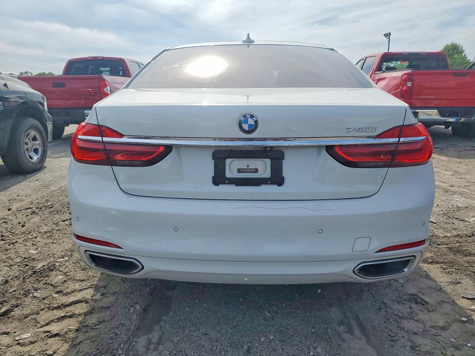 2016 BMW 7er VIN WBA7E2C50GG503836 COPART salvage auction — FRONT END, IN - CERT OF TITLE-SALVAGE TITLE, sold $5,200 on 2026-08-03 (photo 6)