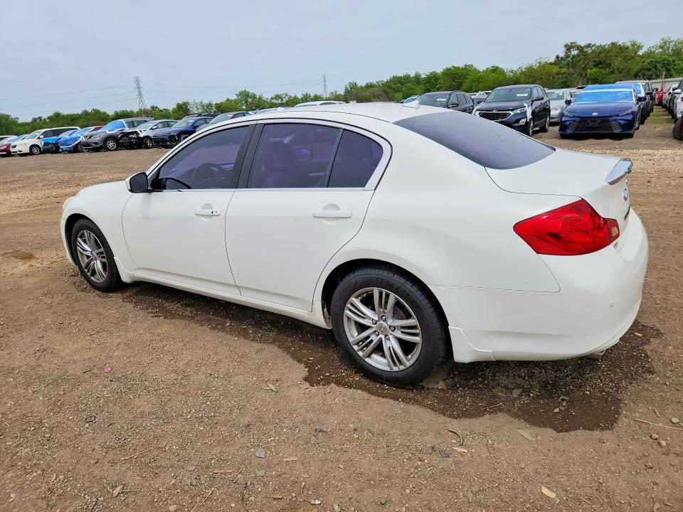 2011 Infiniti G VIN JN1CV6AR4BM412130 COPART salvage auction — FRONT END, Il - Salvage Certificate, sold $1,950 on 2026-07-03 (photo 2)