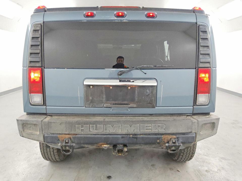 2005 Hummer H2 VIN 5GRGN23U35H100787 COPART salvage auction — FRAME DAMAGE, Ca - Certificate Of Title, sold $1,400 on 2026-07-07 (photo 6)