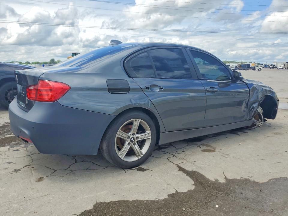 2015 BMW 3er VIN WBA3B3G54FNR86328 COPART salvage auction — FRONT END, Tn - Salvage Certificate, sold $650 on 2026-08-03 (photo 3)