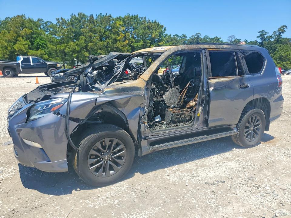 2023 Lexus Gx 460 VIN JTJAM7BX0P5373514 COPART salvage auction — BURN, Tx - Nonrepairable Title, sold $4,300 on 2026-07-28 (photo 1)