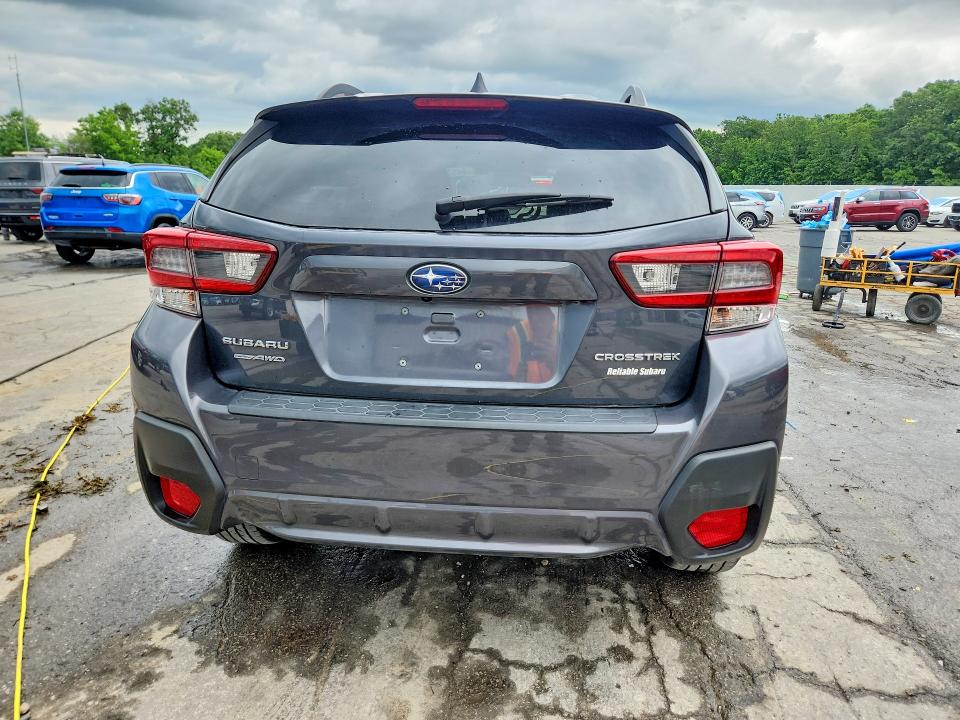 2022 Subaru Xv VIN JF2GTAEC7NH213522 COPART salvage auction — HAIL, Mo - Salvage Certificate Of Title, sold $7,300 on 2026-07-20 (photo 6)