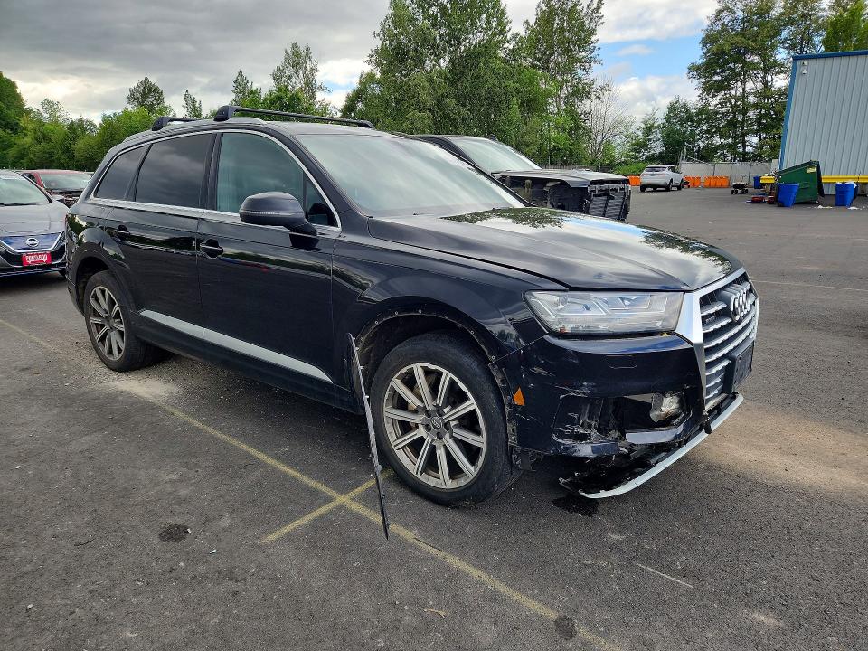 2017 Audi Q7 VIN WA1LAAF74HD027298 COPART salvage auction — FRONT END, Or - Salvage Title Certificate, sold $5,900 on 2026-07-27 (photo 4)