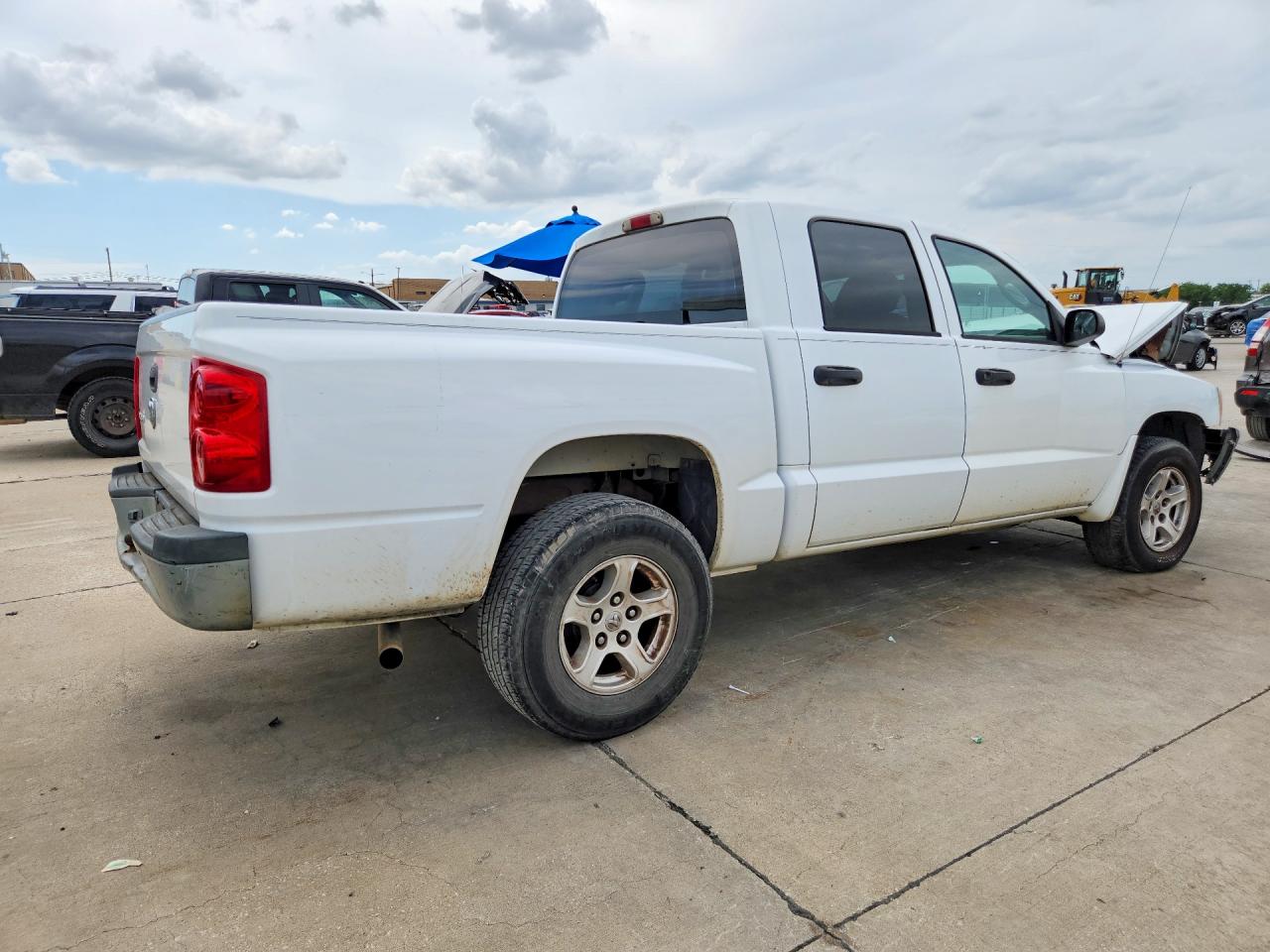 2006 Dodge Dakota VIN 1D7HE28K16S686879 COPART salvage auction — Front End, TX - SALVAGE VEHICLE TITLE, sold $725 on 2026-06-25 (photo 3)