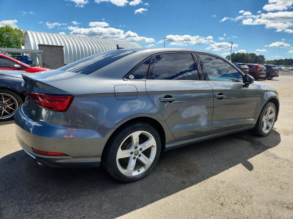 2018 Audi A3 VIN WAUB8GFF2J1044208 COPART salvage auction — VANDALISM, In - Certificate Of Title, sold $4,900 on 2026-07-09 (photo 3)
