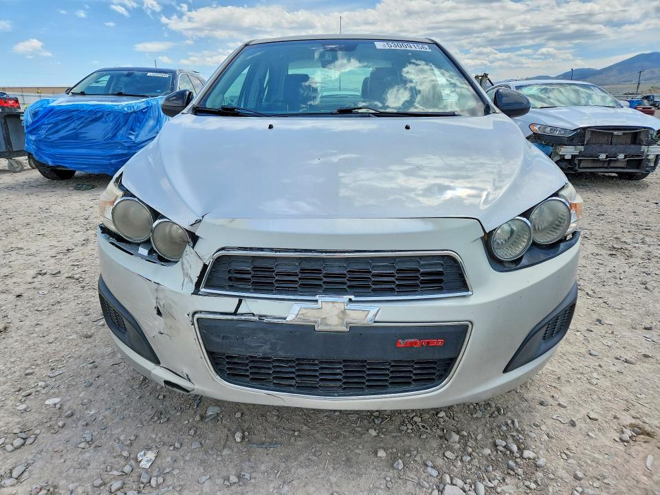 2014 Chevrolet SONIC VIN 1G1JG5SB2E4174396 COPART salvage auction — FRONT END, Ut - Salvage Certificate, sold $700 on 2026-07-10 (photo 5)