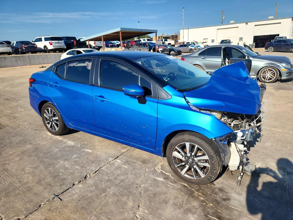 2021 Nissan Versa VIN 3N1CN8EV6ML834884 COPART salvage auction — FRONT END, Tx - Salvage Vehicle Title, sold $900 on 2026-07-02 (photo 4)