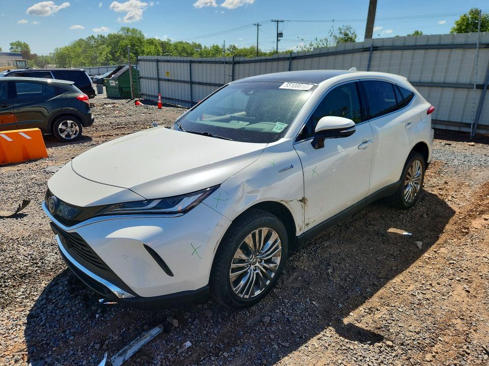 2021 Toyota Venza VIN JTEAAAAH1MJ085115 COPART salvage auction — SIDE, Nj - Cert Of Title-Salvage, sold $14,700 on 2026-07-14 (photo 1)