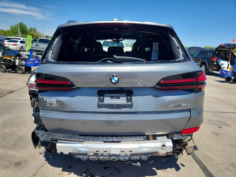 2024 BMW X5 VIN 5UX23EU05R9V08883 COPART salvage auction — ROLLOVER, Co - Public - Salvage Title, sold $11,600 on 2026-07-06 (photo 6)