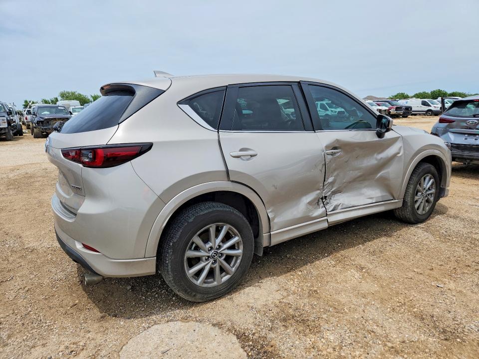 2024 Mazda Cx-5 VIN JM3KFBCL3R0405167 COPART salvage auction — SIDE, TX - SALVAGE VEHICLE TITLE (P), sold $9,600 on 2026-07-16 (photo 3)