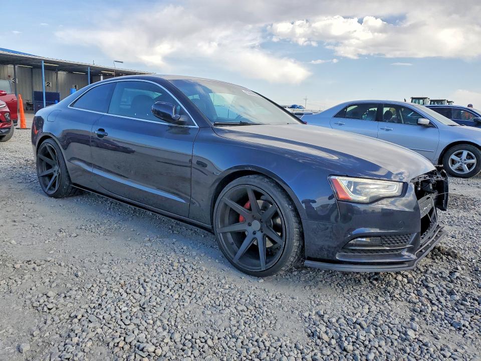 2013 Audi A5 VIN WAUCFAFR7DA012649 COPART salvage auction — FRONT END, Co - Public - Salvage Title, sold $3,200 on 2026-07-21 (photo 4)