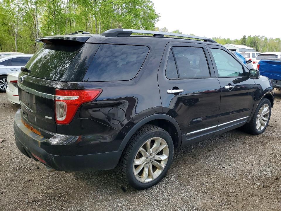 2013 Ford Explorer VIN 1FM5K8F87DGB54628 COPART salvage auction — MECHANICAL, On - Permit No Brand - Unfit, sold $875 on 2026-07-02 (photo 3)