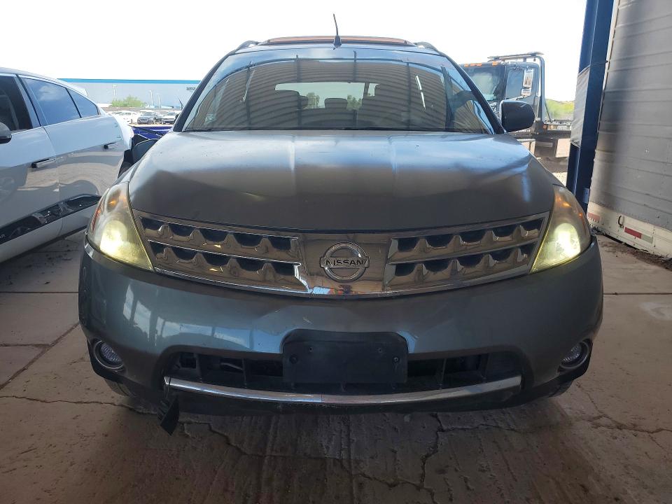 2006 Nissan Murano VIN JN8AZ08W36W505334 COPART salvage auction — SIDE, Az - Cert Of Title - Salvage, sold $175 on 2026-07-28 (photo 5)