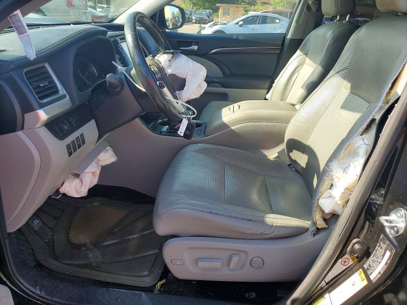 2014 Toyota Highlander VIN 5TDYKRFH9ES019309 COPART salvage auction — FRONT END, Sc - Cert Of Title-Salvage, sold $4,600 on 2026-07-03 (photo 7)