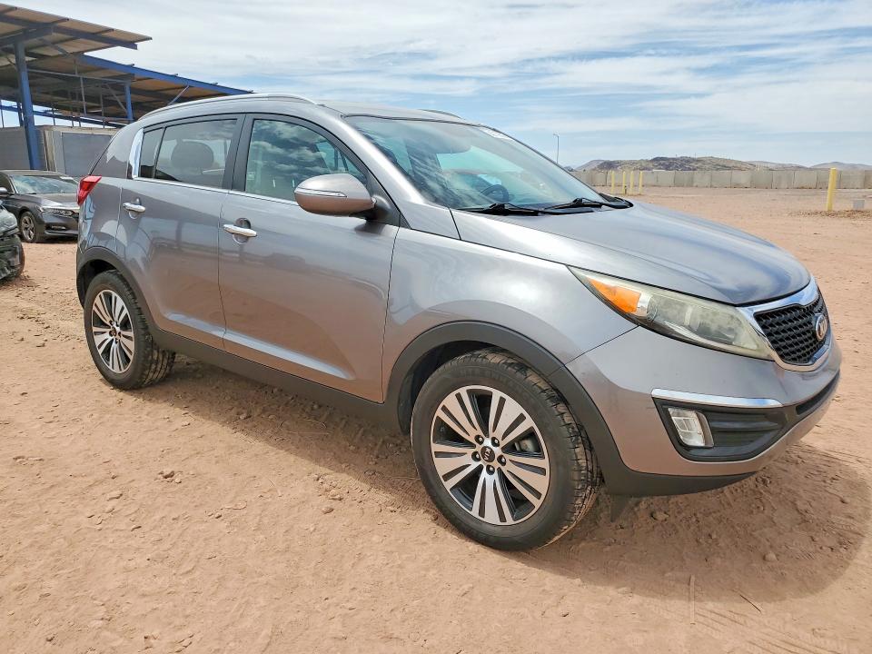 2014 Kia Sportage VIN KNDPC3ACXE7599584 COPART salvage auction — REAR END, Az - Cert Of Title - Salvage, sold $2,450 on 2026-07-07 (photo 4)