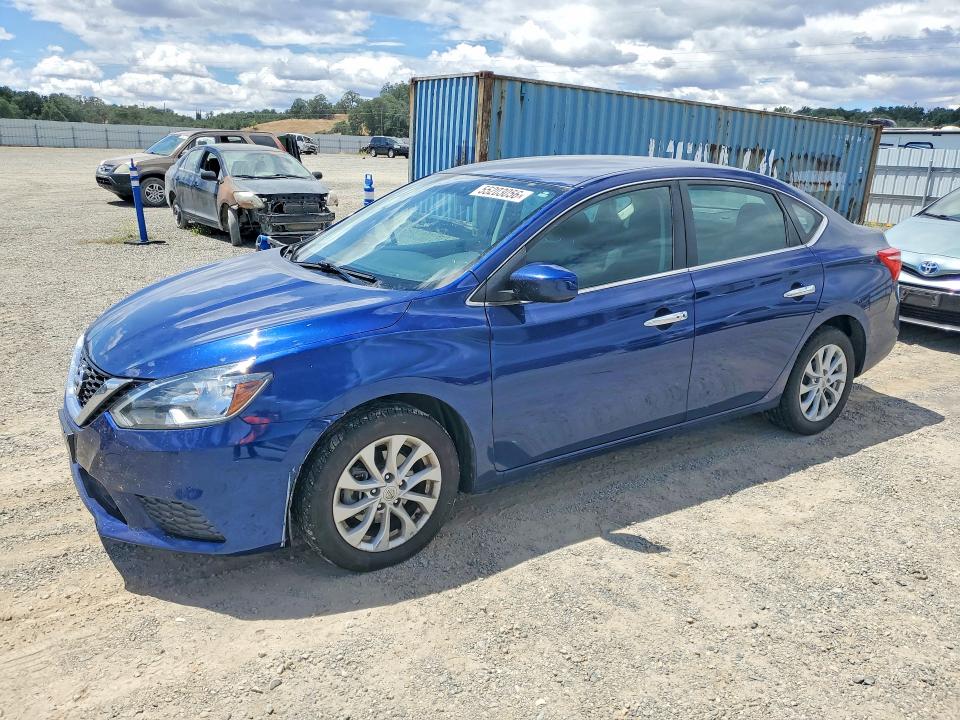 2019 Nissan Sentra VIN 3N1AB7AP6KY426452 COPART salvage auction — FRONT END, Ca - Dis/Dlr/Exp Only Lien Papers, sold $1,350 on 2026-07-31 (photo 1)