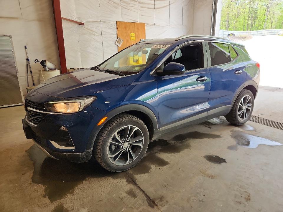 2021 Buick Encore VIN KL4MMESL2MB050056 COPART salvage auction — FRONT END, Vt - Cert Of Title-Salvage Vehicle, sold $5,200 on 2026-07-20 (photo 1)
