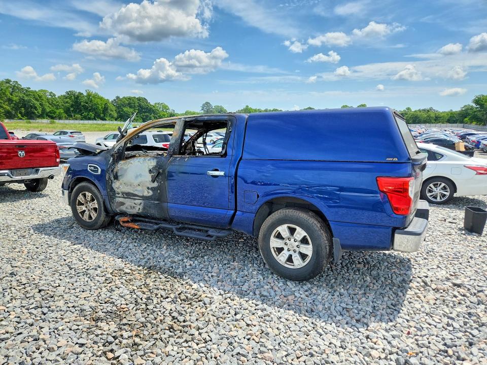 2017 Nissan TITAN VIN 1N6AA1EK7HN518555 COPART salvage auction — BURN, Ga - Bill Of Sale - Parts Only, sold $850 on 2026-07-02 (photo 2)