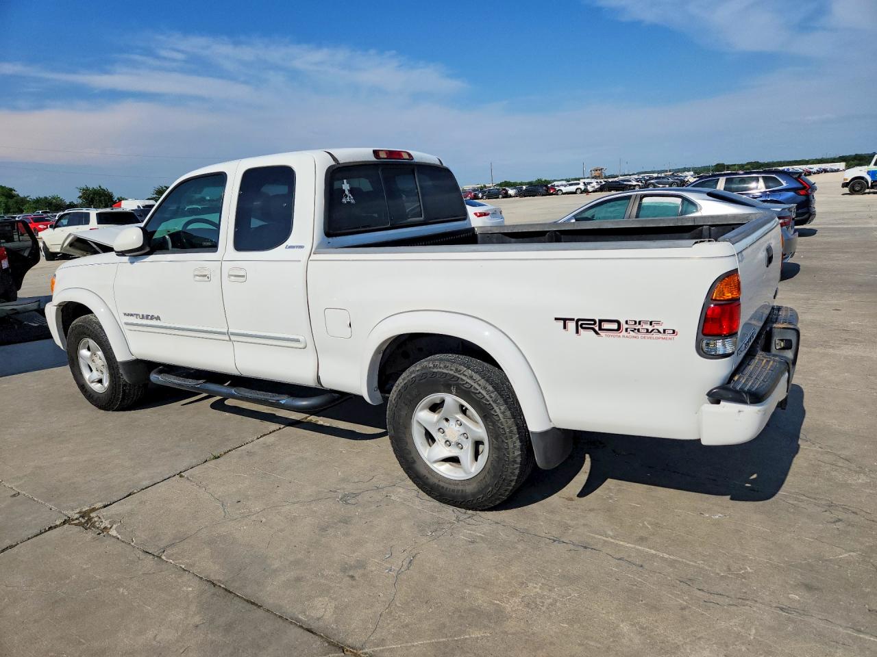 2003 Toyota Tundra VIN 5TBRT38133S340296 COPART salvage auction — Front End, TX - SALVAGE VEHICLE TITLE, sold $2,450 on 2026-06-29 (photo 2)