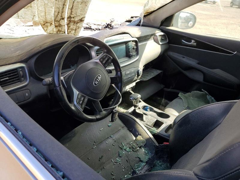 2019 Kia Sorento VIN 5XYPHDA38KG475576 COPART salvage auction — BURN, AB - BOS - NONREPAIRABLE, sold $400 on 2026-07-14 (photo 8)