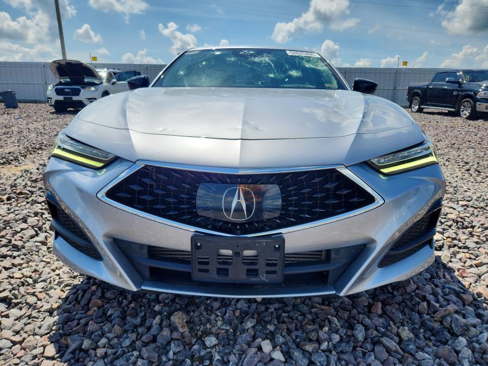 2021 Acura Tlx VIN 19UUB5F45MA009071 COPART salvage auction — HAIL, Mo - Salvage Certificate Of Title, sold $12,300 on 2026-07-27 (photo 5)