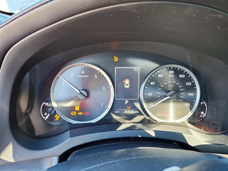 2022 Lexus Is VIN JTHDA1D21N5119152 COPART salvage auction — FRONT END, Fl - Certificate Of Destruction, sold $7,300 on 2026-07-06 (photo 9)