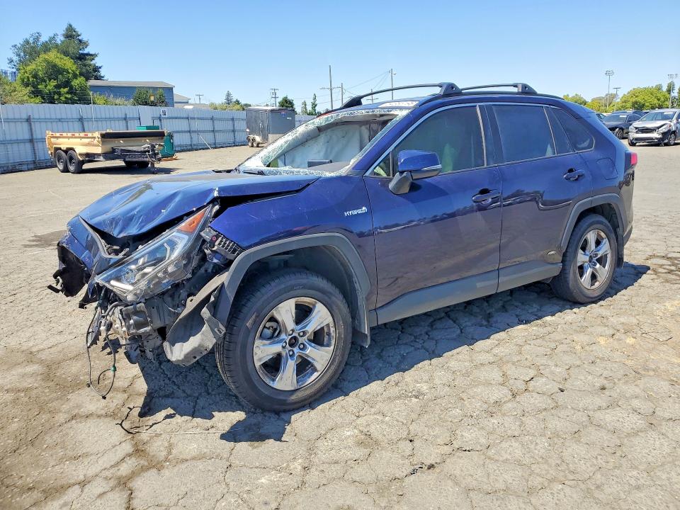 2019 Toyota Rav 4 VIN JTMRWRFV8KJ005523 COPART salvage auction — FRONT END, Ca - Salvage Certificate, sold $3,550 on 2026-07-10 (photo 1)