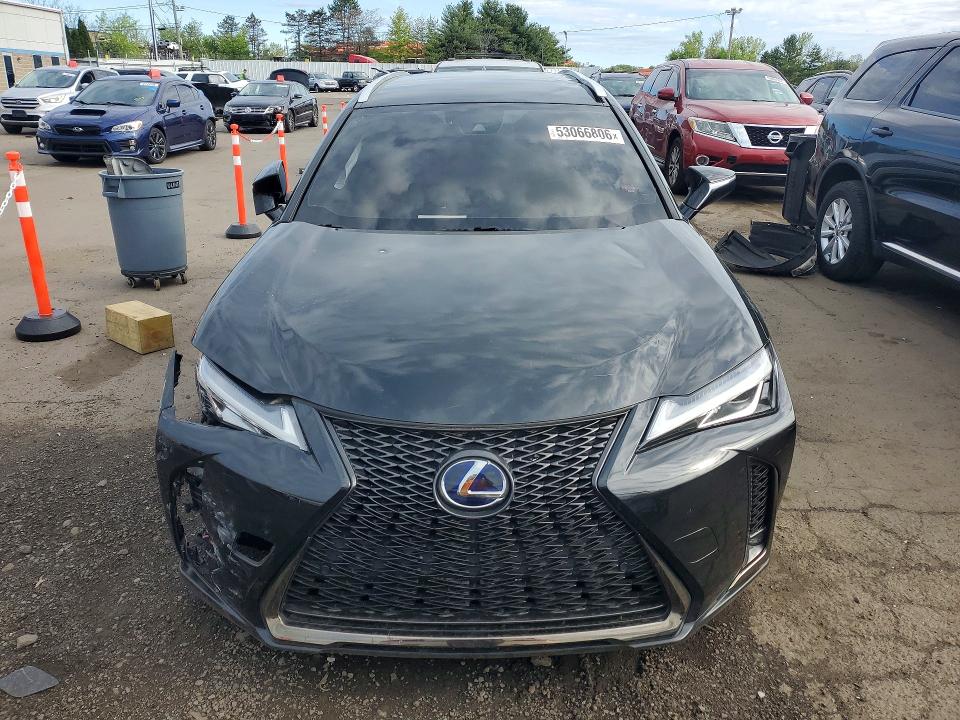2021 Lexus Ux 250h VIN JTHE9JBH2M2041257 COPART salvage auction — SIDE, Ct - Cert Of Title-Salvage, sold $12,900 on 2026-07-14 (photo 5)