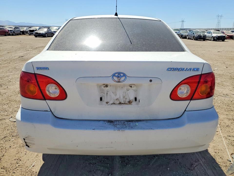 2003 Toyota Corolla VIN JTDBR32E430020359 COPART salvage auction — NORMAL WEAR, Ca - Dis/Dlr/Exp Only Clean Title, sold $500 on 2026-07-20 (photo 6)